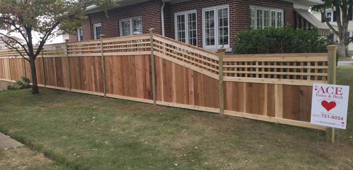 Wood Brookstone With Lattice